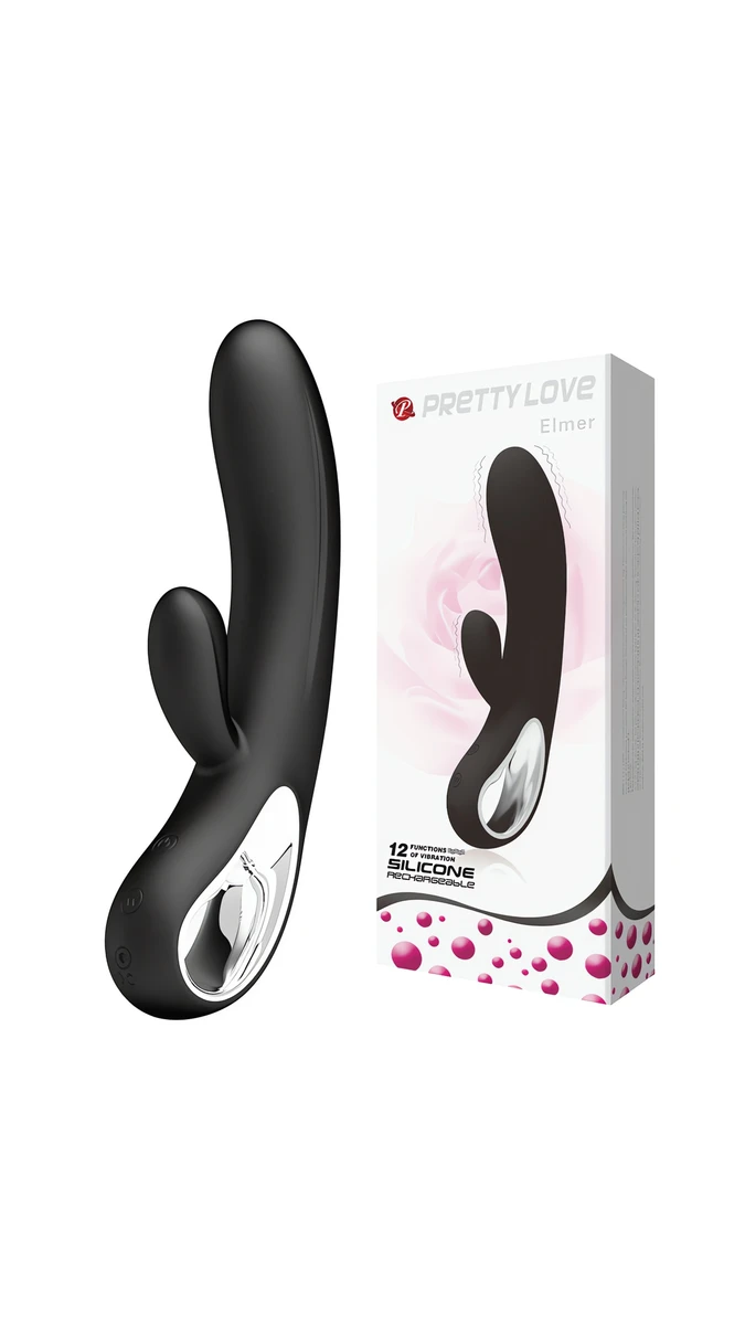 20 Cm Teknolojik Rabbit Vibratör - USB Şarjlı, 12 Titreşim Fonksiyonlu