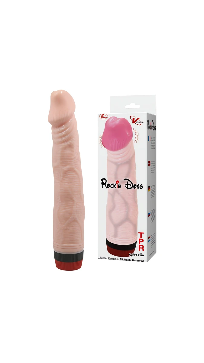 21.5 cm Ten Realistik Penis Vibratör