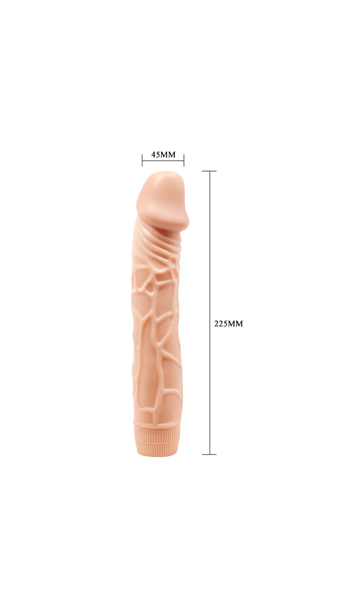 22.5 cm Ten Rengi Gerçekçi Penis Vibratör