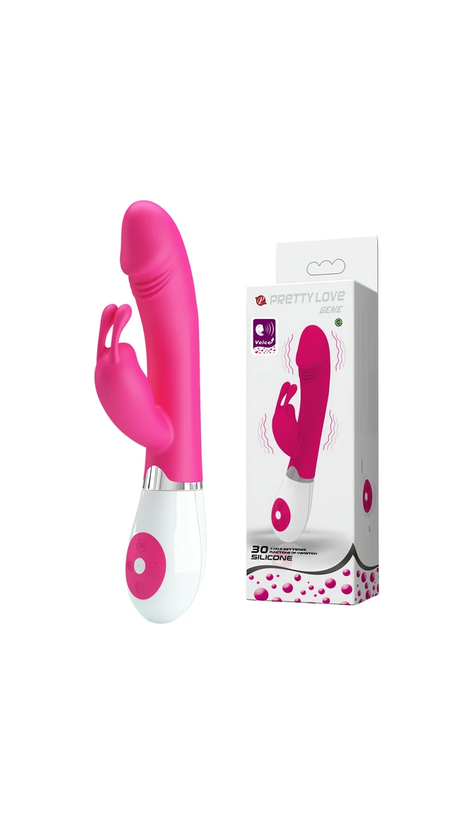 Teknolojik Rabbit Vibratör - 30 Titreşimli, Sesle Güç Ayarlanabilir