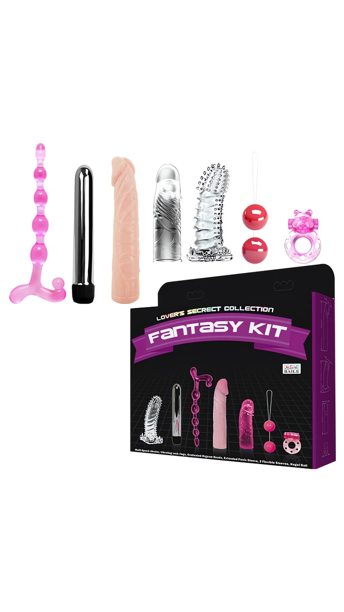 7li Vibratörlü Fantezi Set