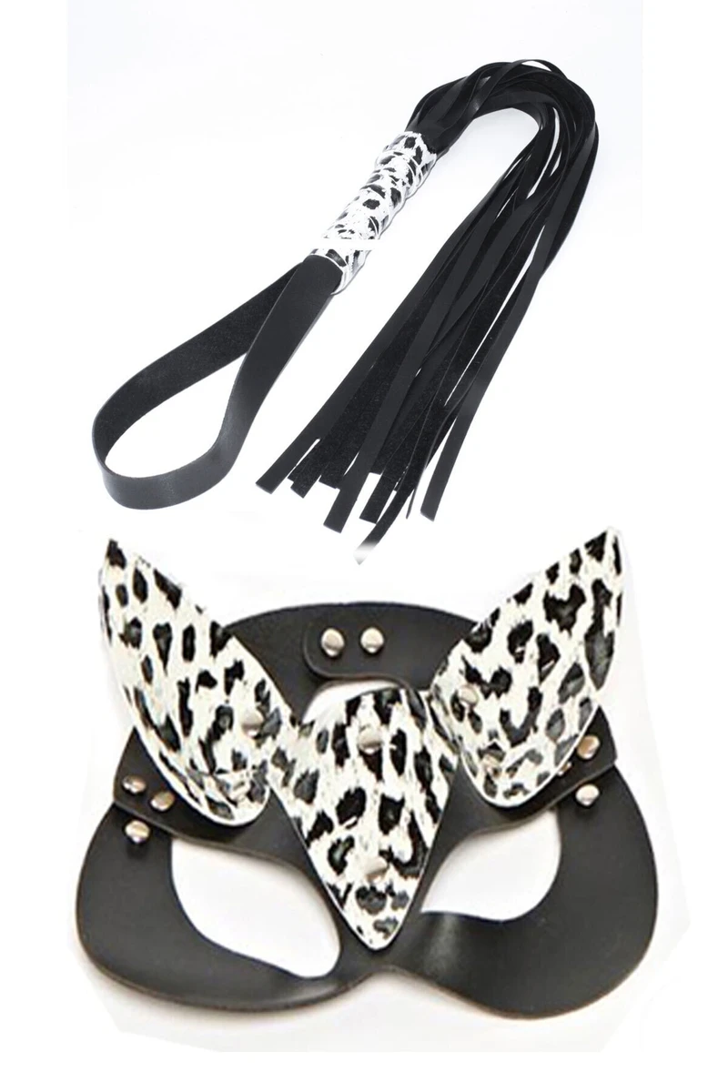 Bdsm Deri Maske, Kırbaç Seti