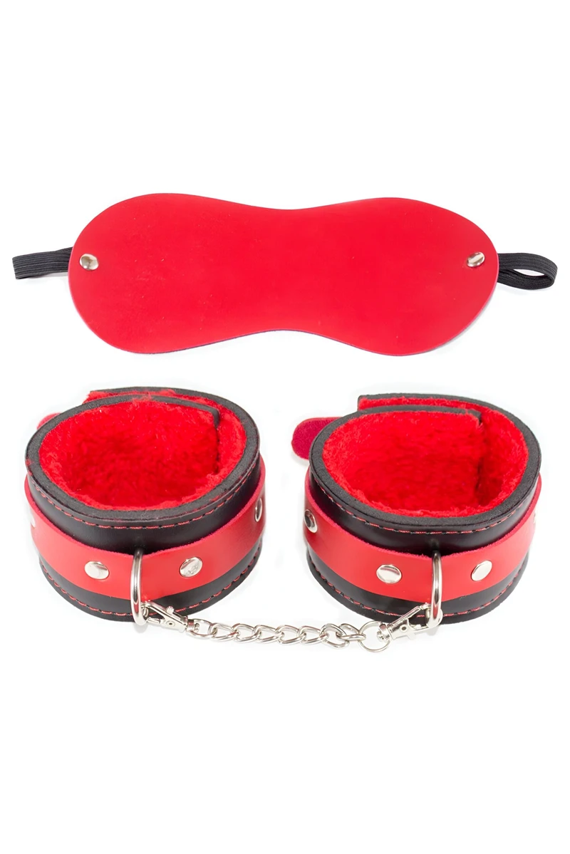 Bdsm Esaret Seti - Siyah Deri, Ayarlanabilir