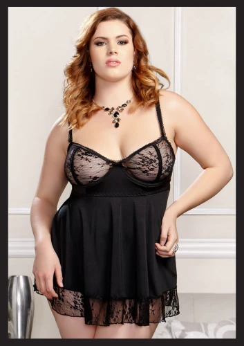 Büyük Beden Fantezi Yeni Model Gecelik