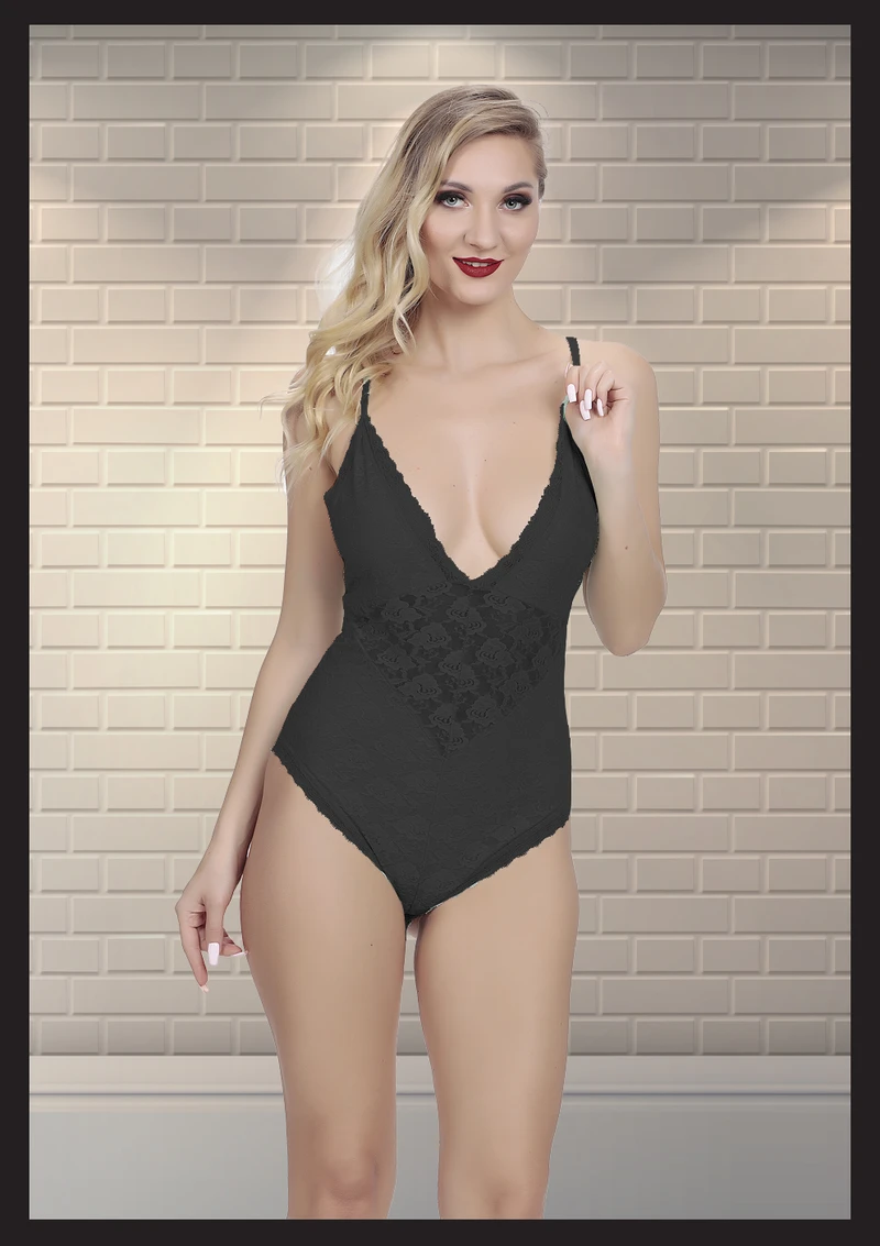 Kadın Fantezi Dantel Detaylı Babydoll