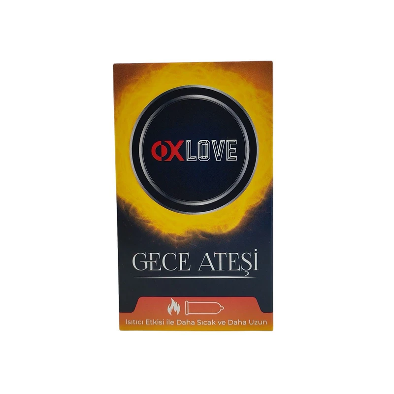 Oxlove Gece Ateşi Prezervatif, 10lu