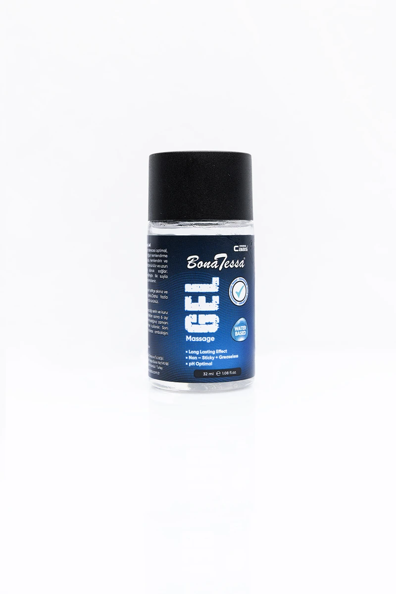 Bonatessa Masaj Jeli - Sade, Yenilebilir, Su Bazlı, 32ml