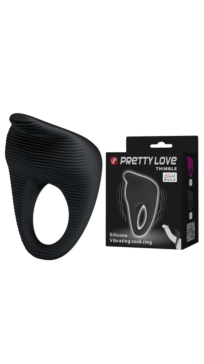 Thimble Titreşimli Horoz Halkası - Penis Ring