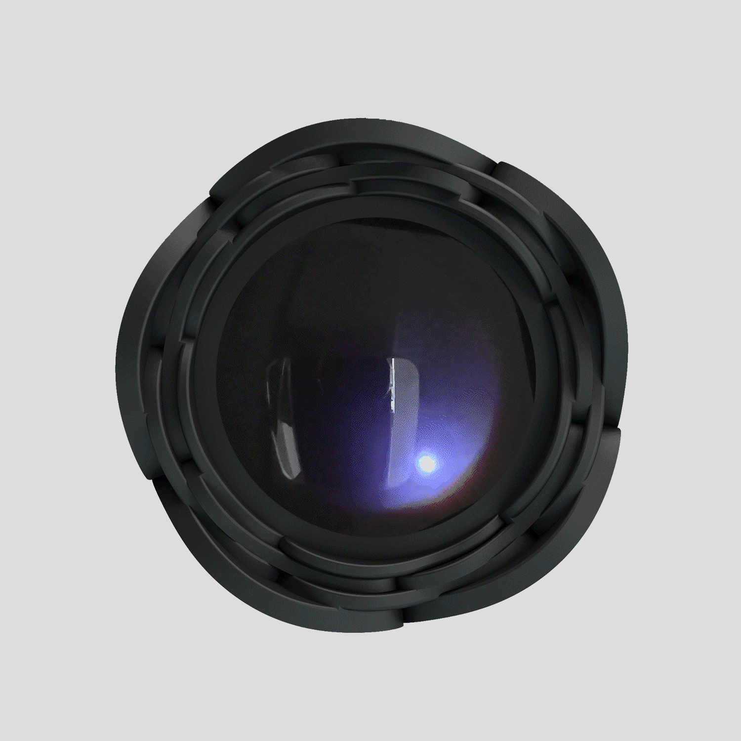 11 cm Anal-Vajinal Vibratör, 10 Fonksiyonlu, 5 Renkli Işıklı - Resim 7