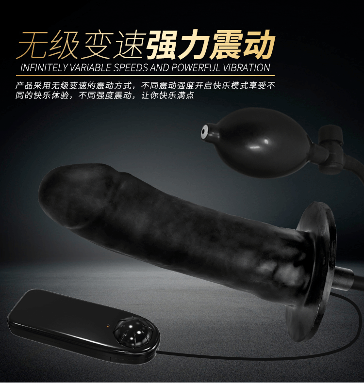 16 Cm Şişebilen Pompalı Damarlı Vibratör - Resim 6