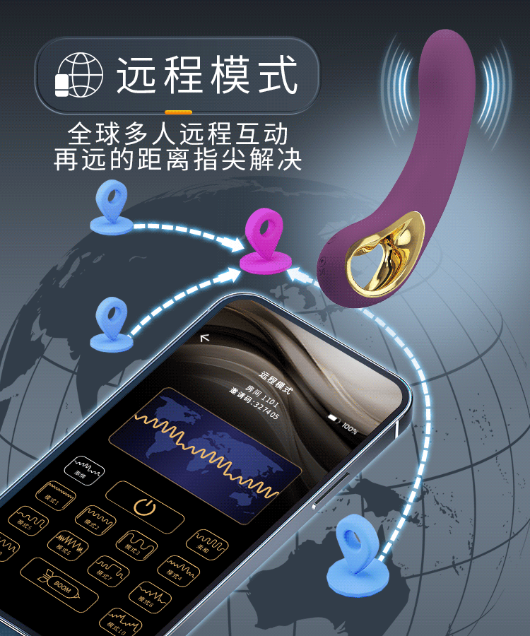 20 cm App Uyumlu Teknolojik Vibratör - Resim 14