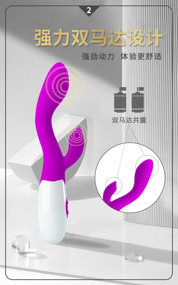 20 Cm Teknolojik Rabbit Vibratör - 30 Titreşim Fonksiyonlu - Resim 10