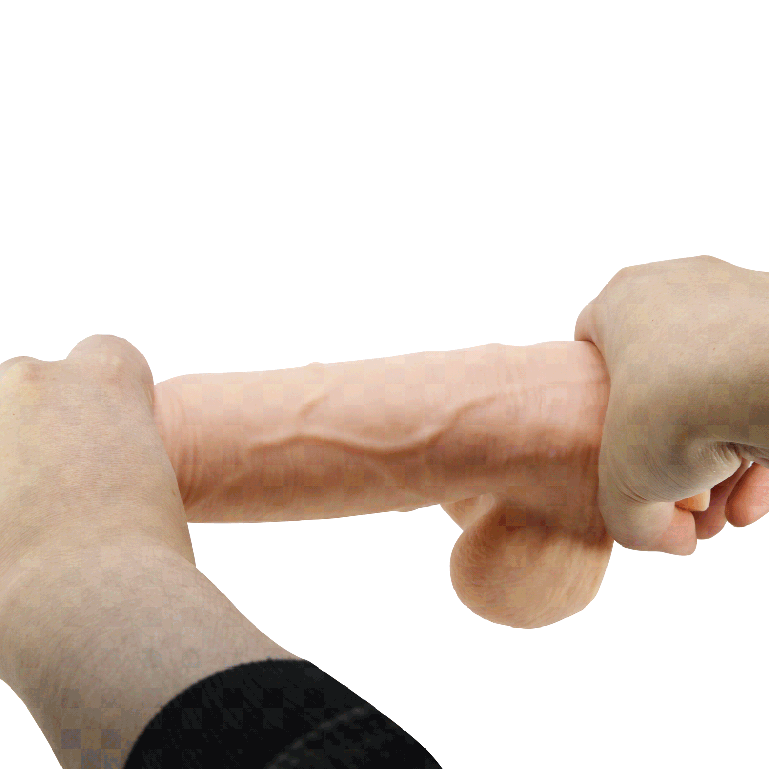 21.8 Cm Ten Dokulu Realistik Dildo - Resim 10