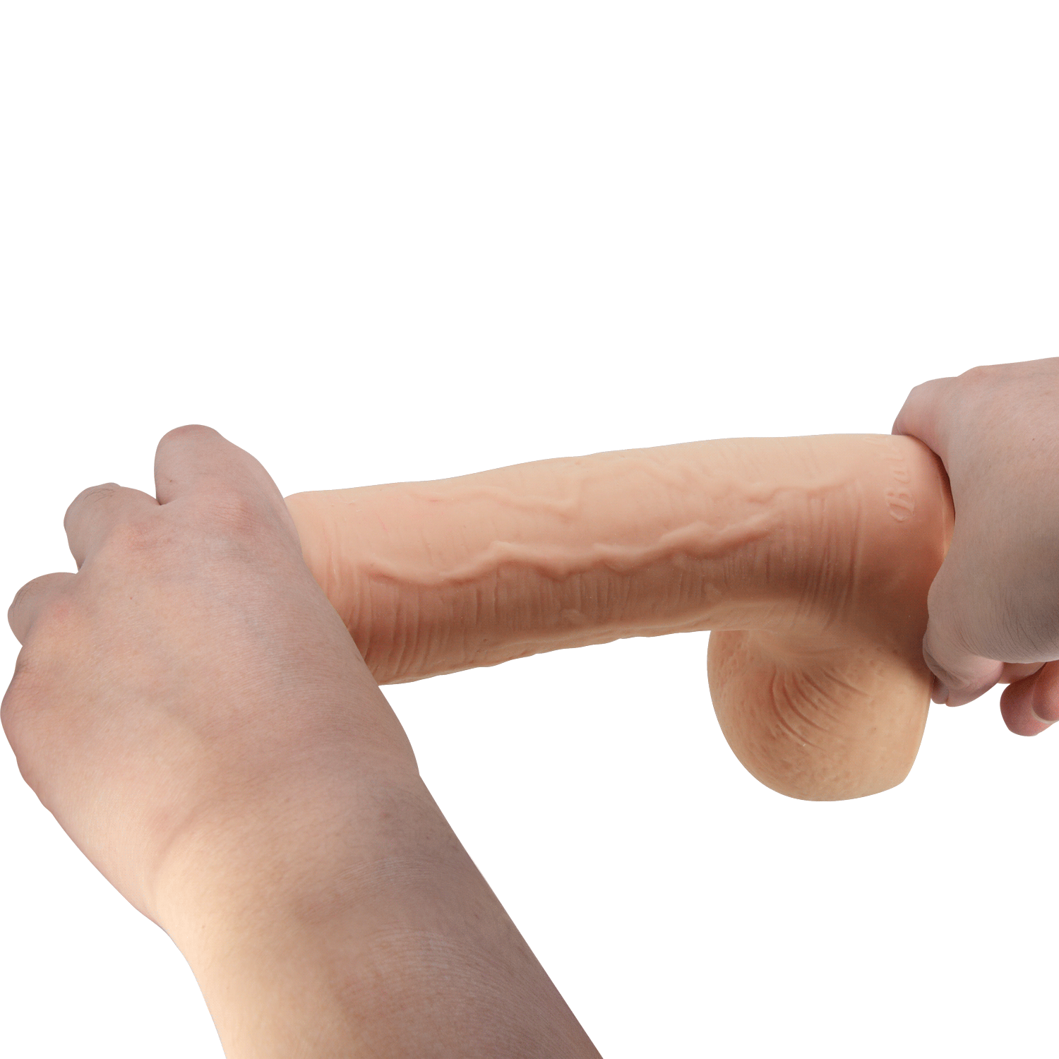 23.4 cm Pembe Başlı Realistik Dildo - Resim 7