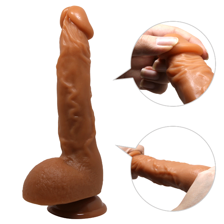 25 Cm Gerçekçi Penis Dildo - Resim 8