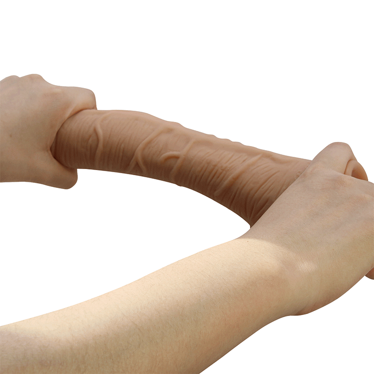 28 Cm Gerçekçi Kalın Vantuzlu Dildo - Resim 9