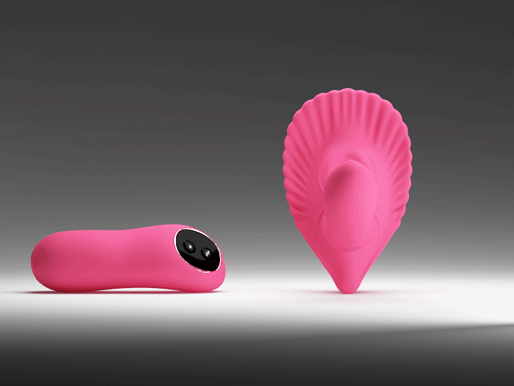 Deniz Kabuğu Görünümlü İç Çamaşırı Altı Vibratör, 30 Titreşim Fonksiyonlu - Resim 7