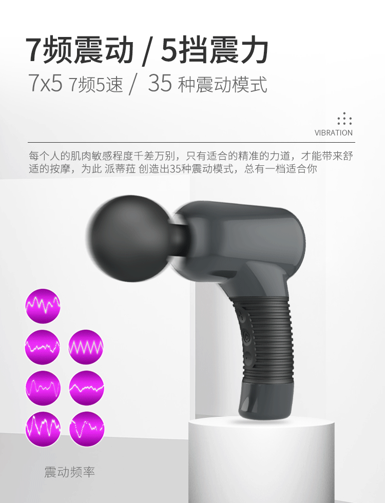 7 Titreşimli, 5 Hız Modlu Teknolojik Vibratör Masaj Aleti - Resim 10