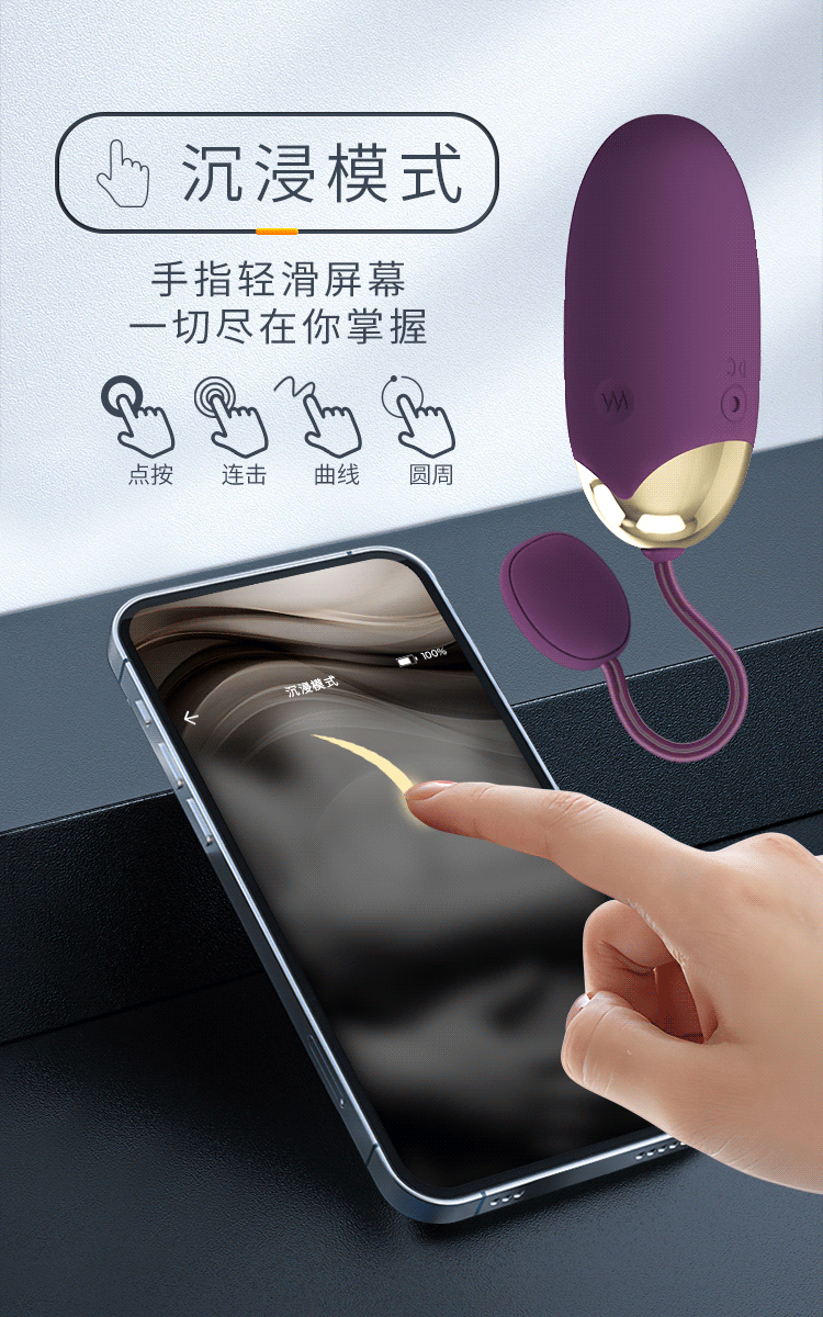 App Uyumlu, Çamaşır Altı Giyilebilir Modern Yumurta Vibratör - Resim 22