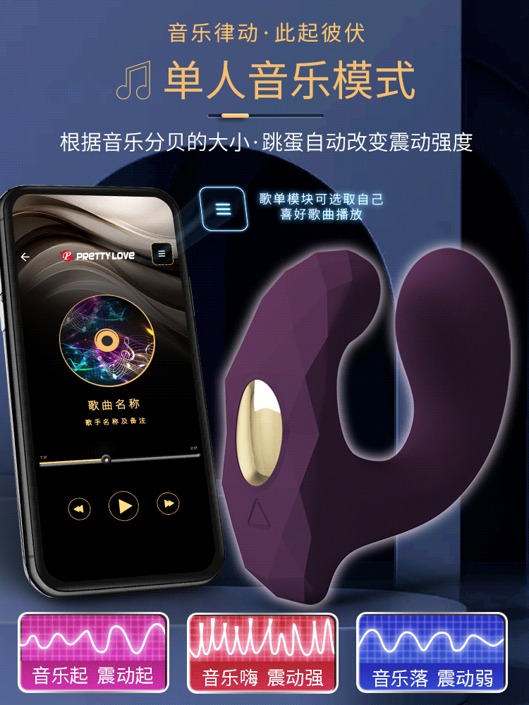 Uygulama Kontrollü, İç Çamaşırı Altı, Modern C Şekilli Teknolojik Vibratör - Resim 10