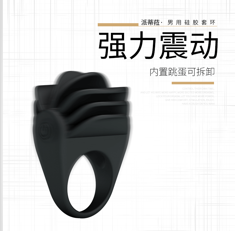 Chester Titreşimli Penis Ring - Resim 6