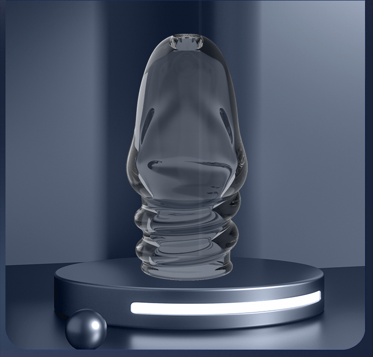 Kalınlaştırıcı, Yarım Şeffaf Penis Kılıfı - Resim 4