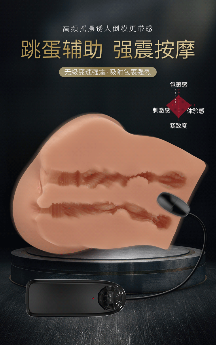 Luna Bayan Kalça Mastürbatör, Titreşimli - Resim 14