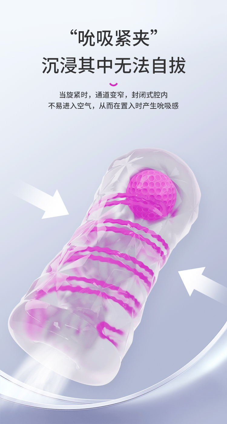 Şeffaf Pembe Uyarıcı Toplu Mastürbatör - Su Bazlı - Resim 11