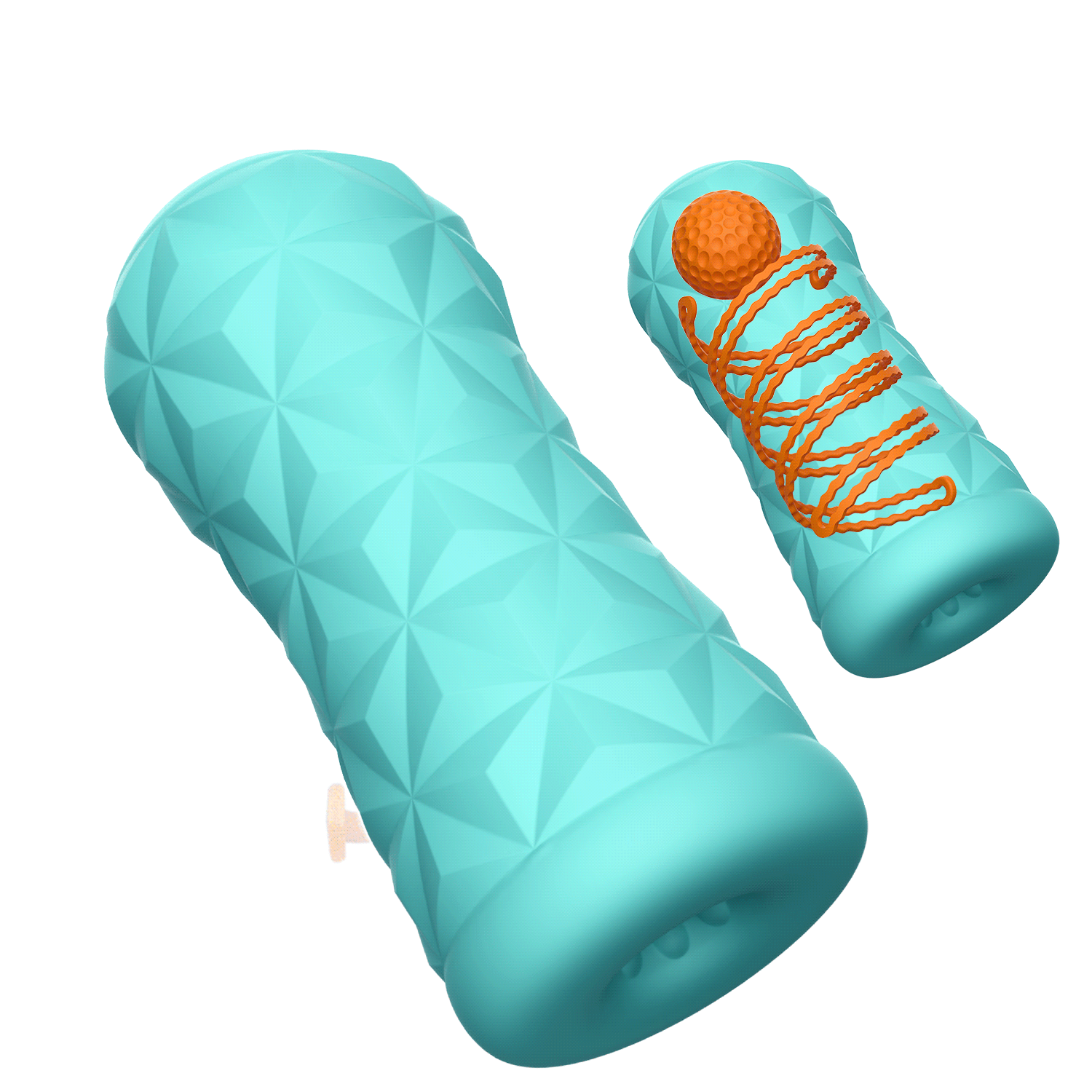 Victoria Cheney Uyarici Toplu Mastürbatör, Turkuaz - Resim 3