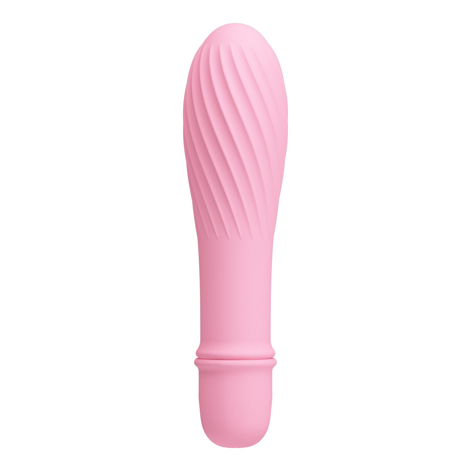 12.3 cm Özel Kıvrımlı Teknolojik Modern Vibratör, 10 Fonksiyonlu - Açık Pembe